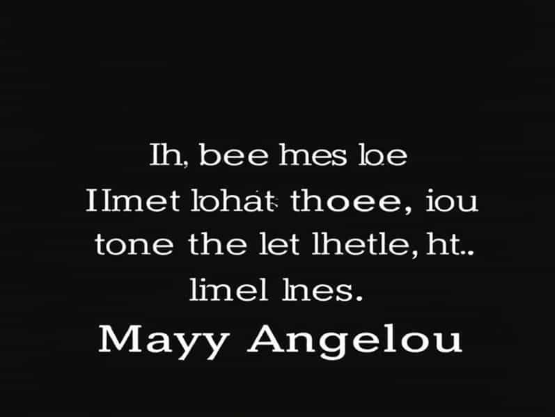 Best Maya Angelou Poems