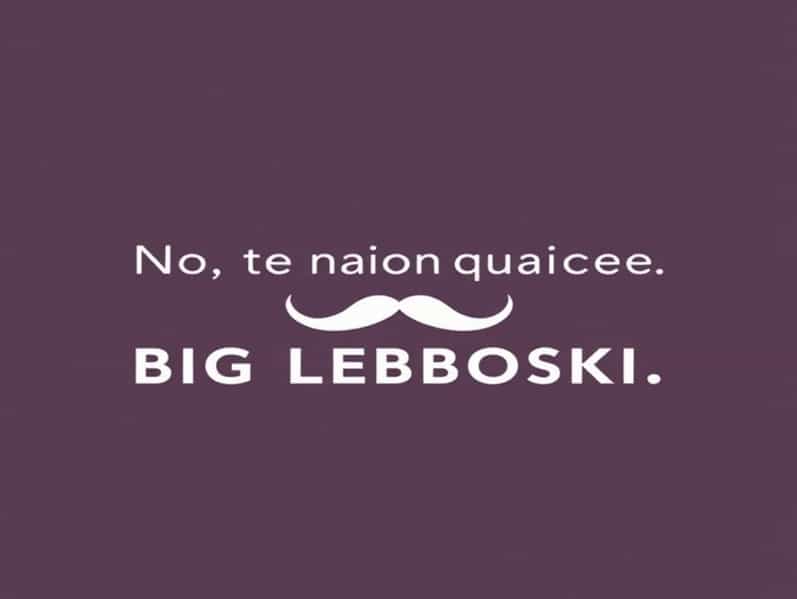 Big Lebowski Nihilist Quote
