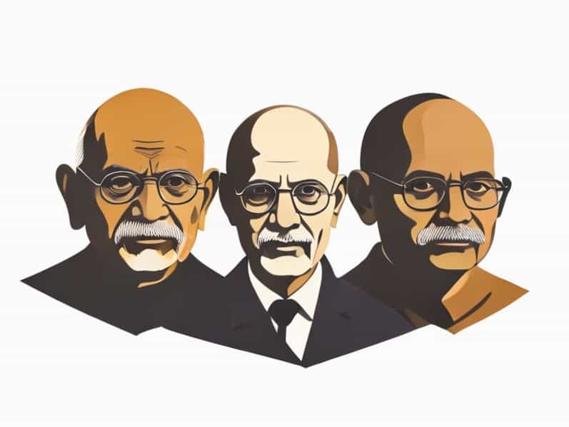 Gandhi Nehru Yasser Arafat