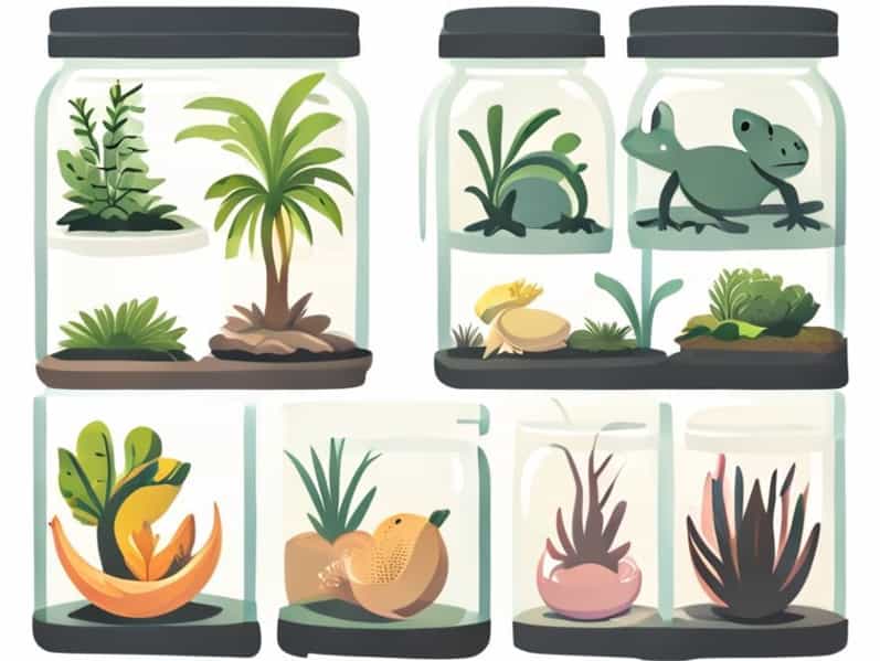 Gecko Vivarium Set Up