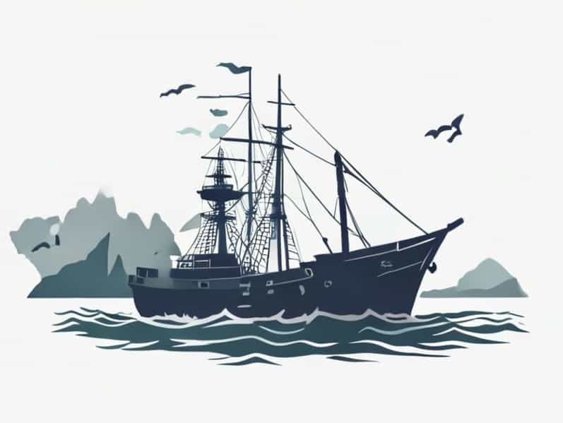 Ghostly Shipwreck In Newfoundland