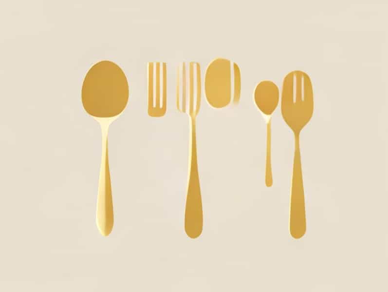 Gold Kitchen Utensil Set