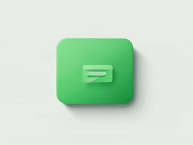 Green Screen Subscribe Button