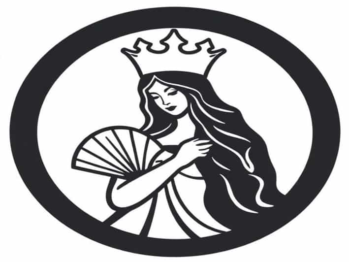 Queen Being Fanned Gif