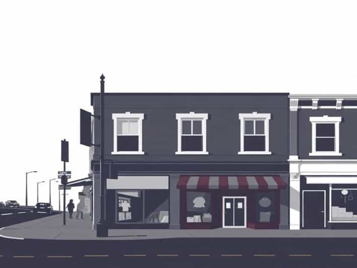 Queen Street Amble Shops