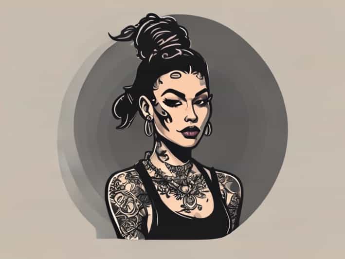 Queenzflip Tatted Up Holly