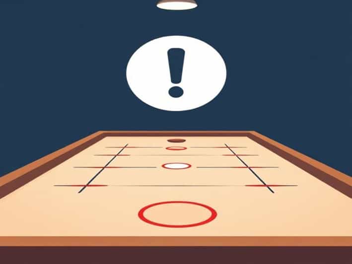 Regulation Shuffleboard Table Size