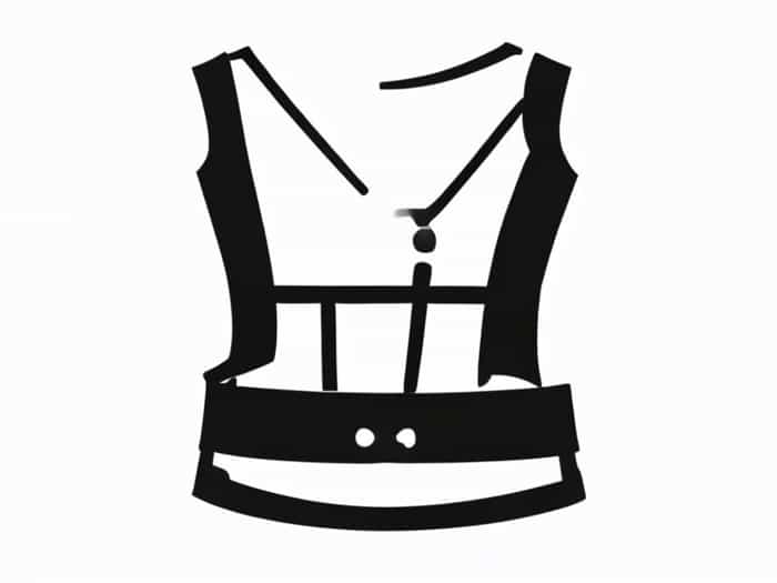 Hyke Doeskin Corset Belt