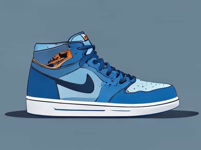 Jordan 1 Mid Blue