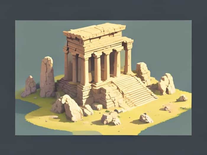 Rauh Ancient Ruins Map