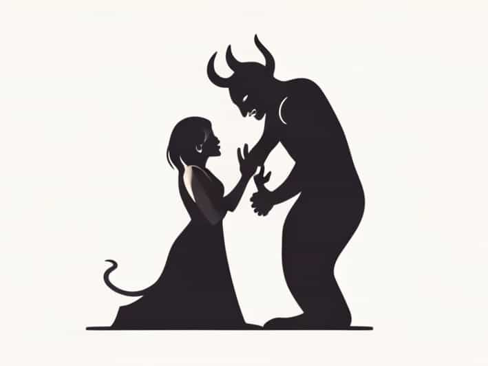 The Devil Is Beating His Wife