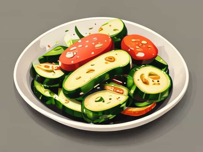 Zucchini Mushroom Stir Fry