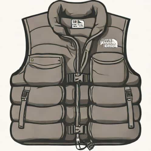 Black North Face Aconcagua Vest
