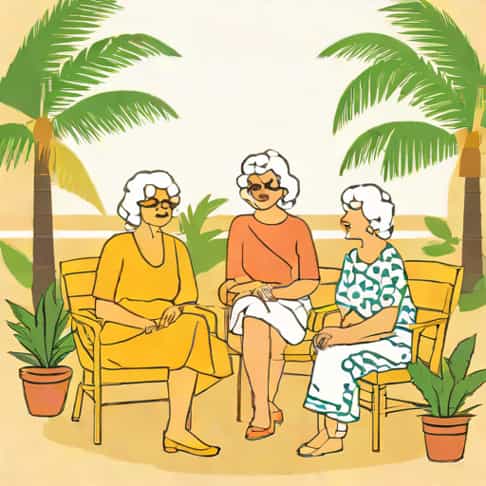 Golden Girls Ladies Of The Lanai