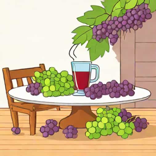 How To 12 Grapes Under The Table