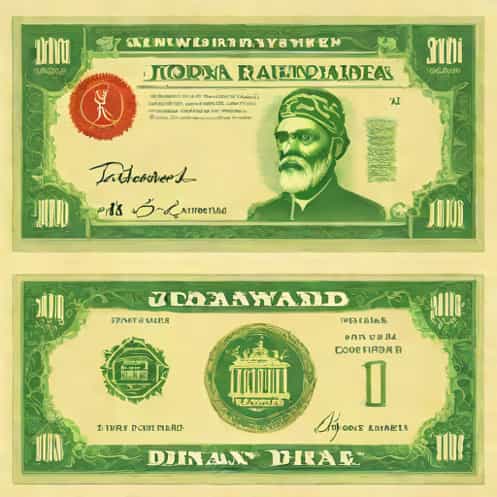Jordan 1 Dinar Bangladeshi Taka