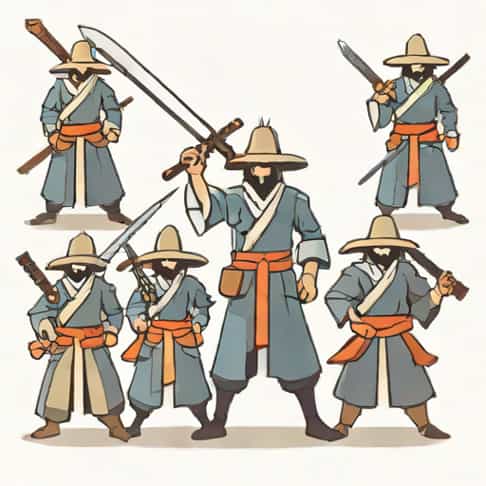 Juzo Seven Swordsmen Of The Mist