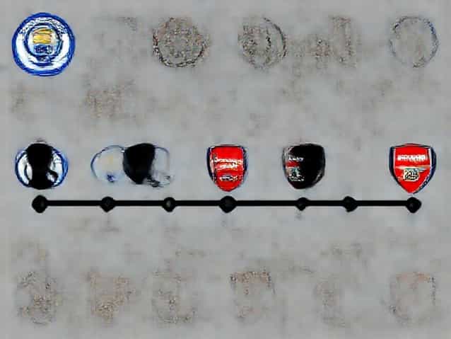 Man City Vs Arsenal Fc Timeline