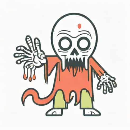 Putrid Zombie Or Vengeful Ghost