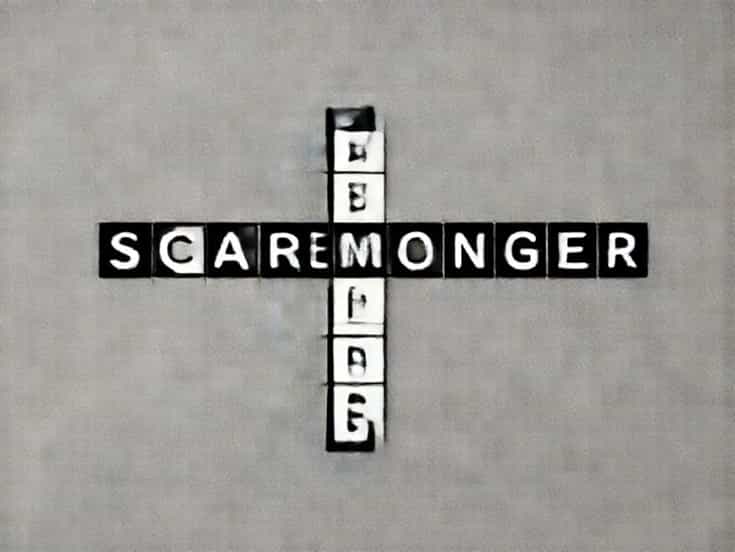 Scaremonger 8 Letters Crossword