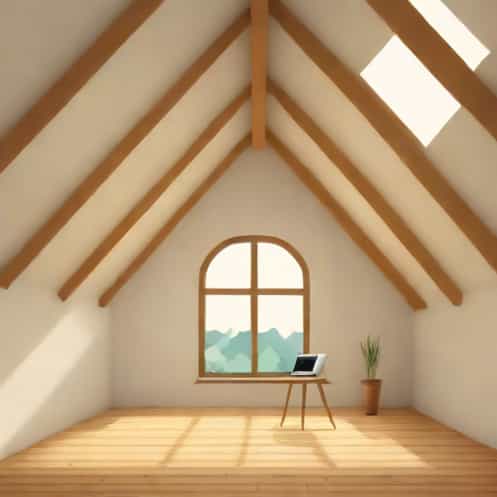 Utilise Loft Space Slanted Roof