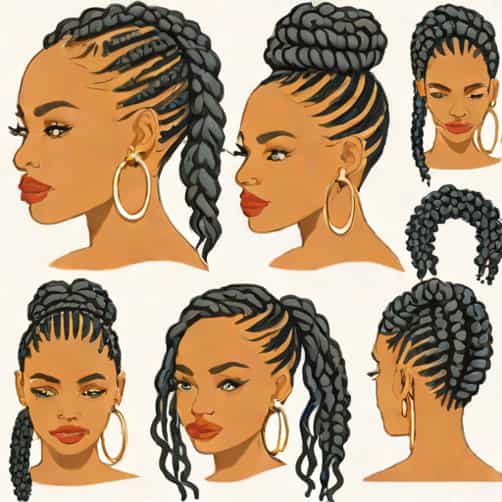 Easy Cornrow Hairstyles For Natural Hair