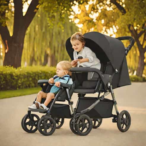 Joovy Caboose Ultralight Double Stroller