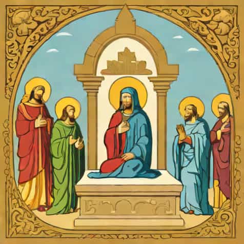 The Quest For The Unwavering One Altarpiece