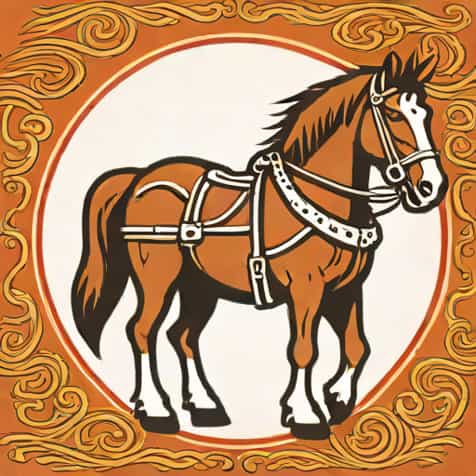 Vintage Budweiser Clydesdale Lighted Sign