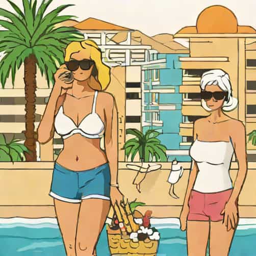 Benidorm Noreen And Doreen