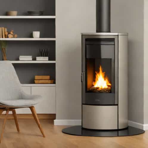 Free Standing Pellet Stove