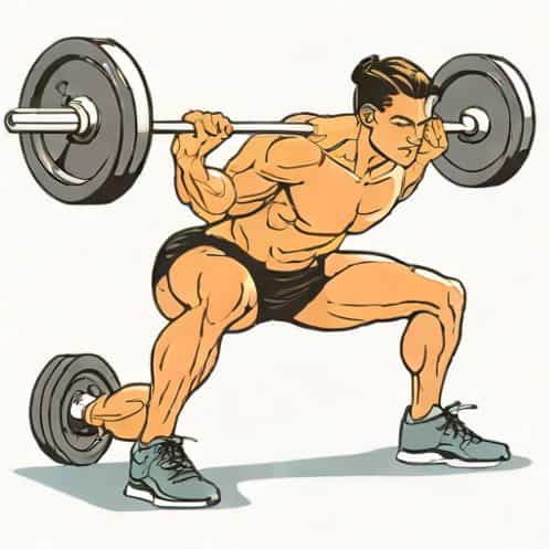 Glute Bridges With Barbell