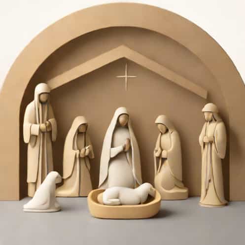 Grandeur Noel Nativity Set