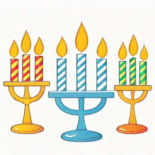 Hanukkah Menorahs For Kids