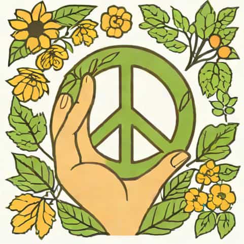 Peace With Nature Handwork