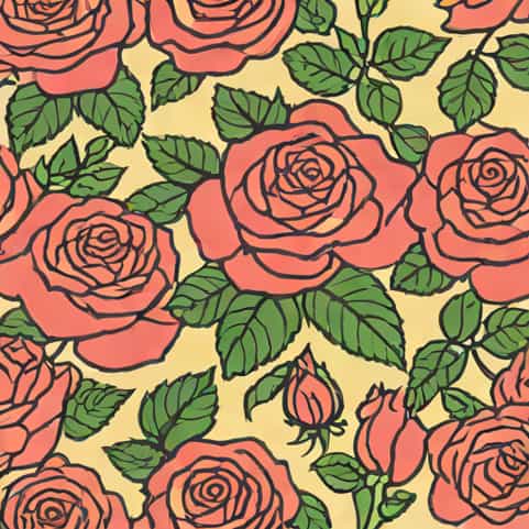 Rose Chintz By Meito Japan