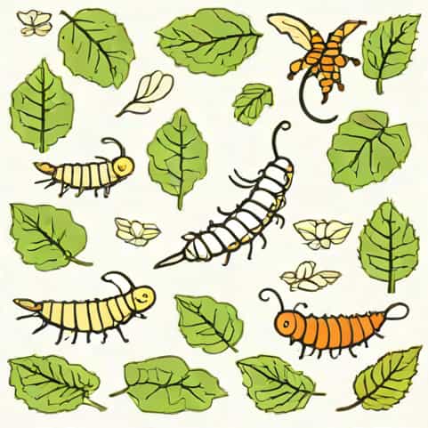 The Life Cycle Of Silkworm