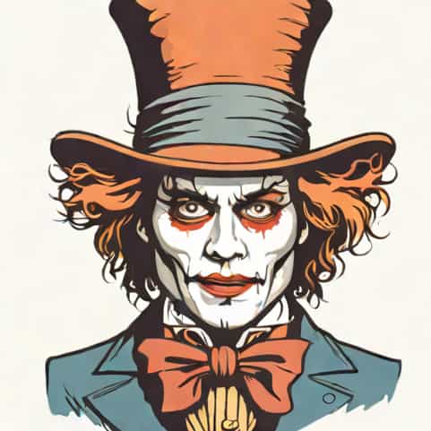 The Mad Hatter Johnny Depp