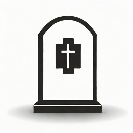 Black Mirror Gravestone
