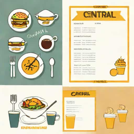 Central Cafe Manama Menu