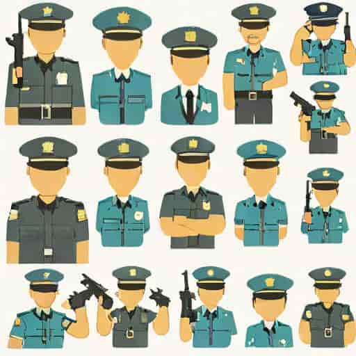 Collection Of Policemen