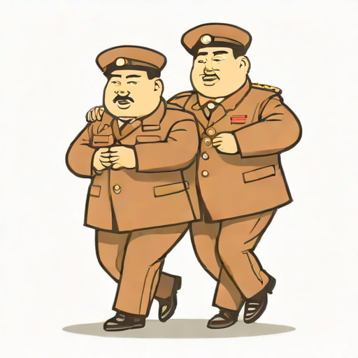 Kim Jong Un Piggyback Costume