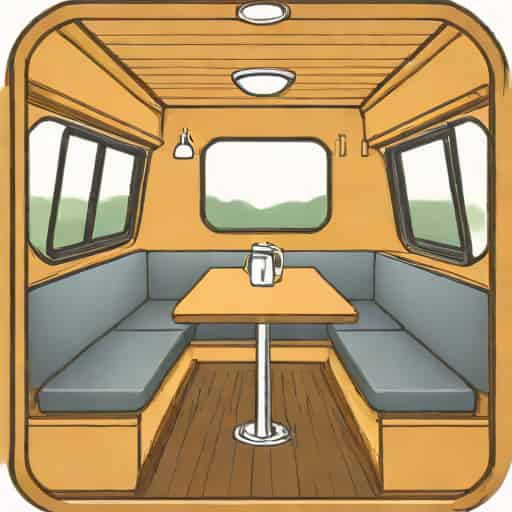Narrowboat Dinette For Sale