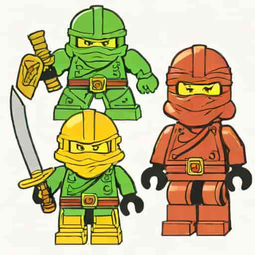 Ninjago Squiffy And Bucko