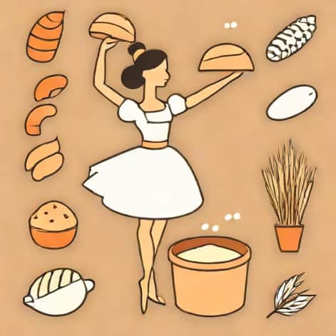Sourdough Starter Ballerina Farm
