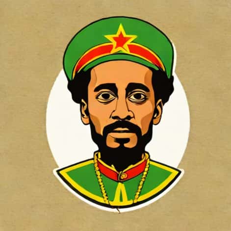 T Shirt Haile Selassie