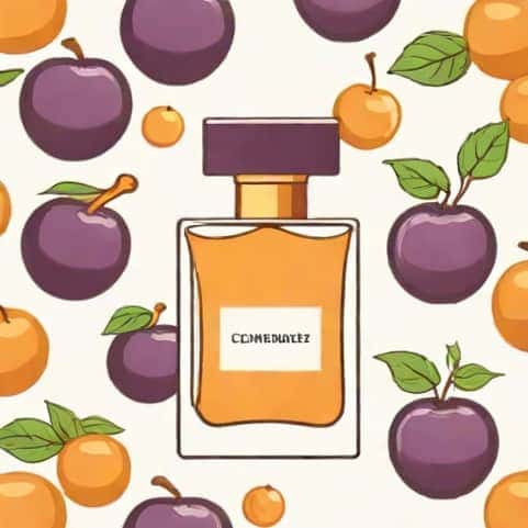 Vanilla Caramello Plum Perfume