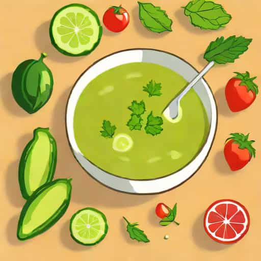 Vegan Cucumber Gazpacho