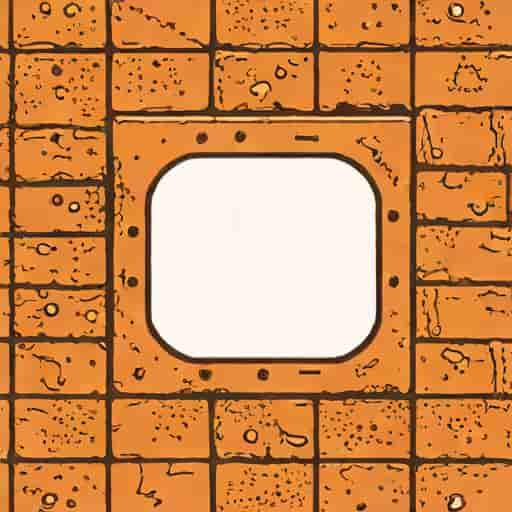 Vertical Or Horizontal Embrasure Rust