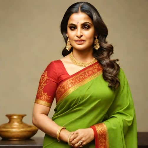 Vidya Balan Saree Fashion